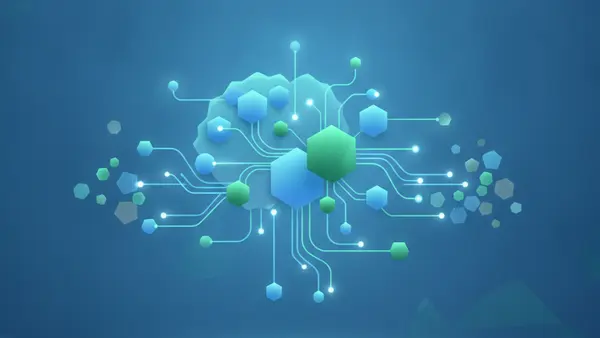 Illustration representing backlinks connecting websites in a network, symbolizing SEO link building concept.