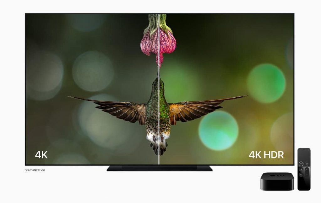 new appletv hummingbird 4K HDR comparison