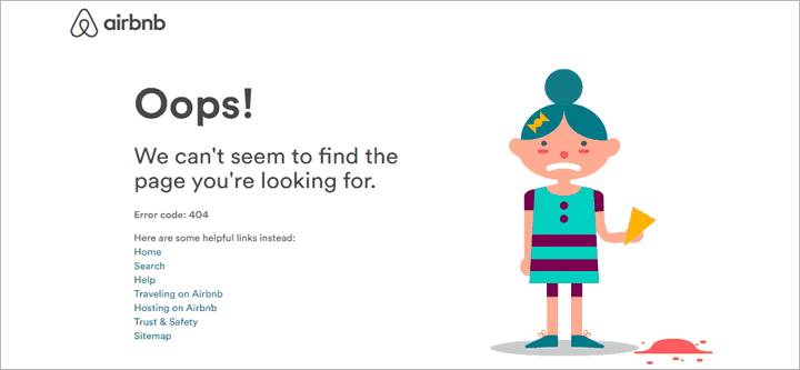 Show useful 404 pages