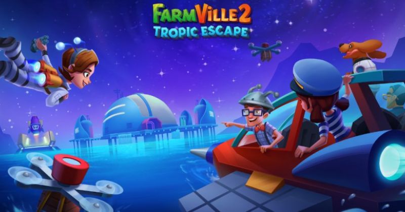 FarmVille 2: Tropic Escape เกมปลูกผักทําฟาร์ม บนมือถือ Android / iOS
