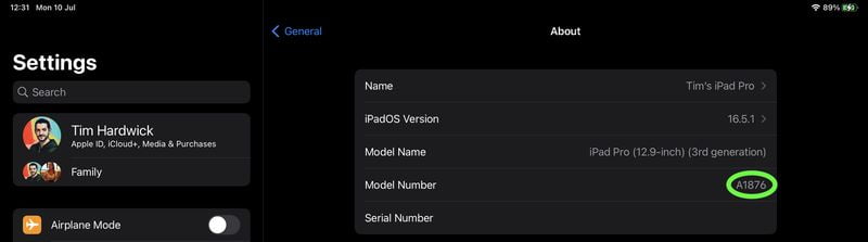 วิธีหาว่าคุณใช้ iPad รุ่นไหน? เช็ครุ่นและหมายเลขได้ง่าย ๆ