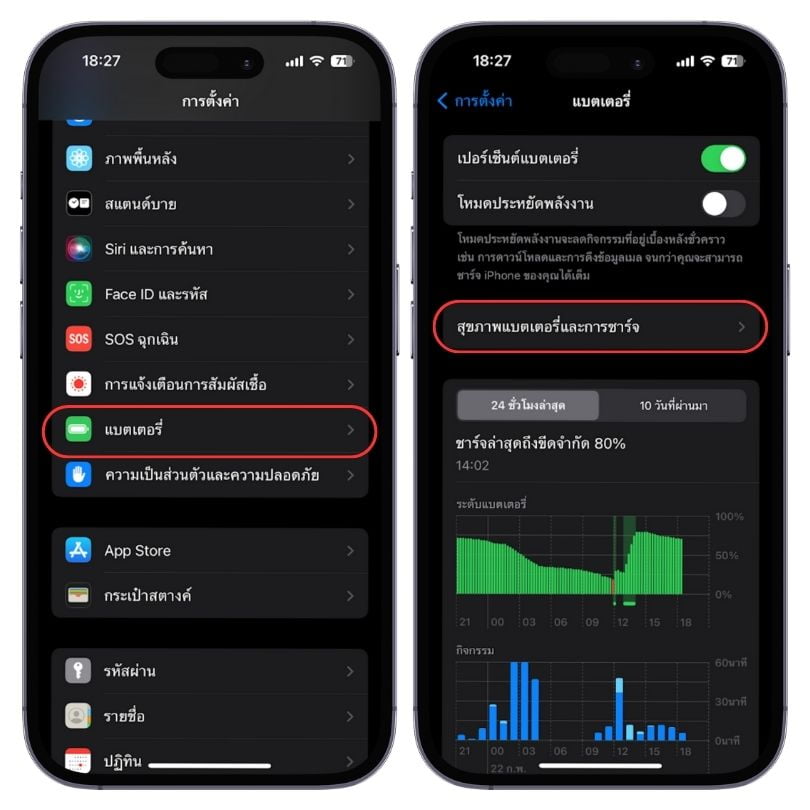 วิธีตั้งค่าจำกัดการชาร์จ 80% บน iPhone 15